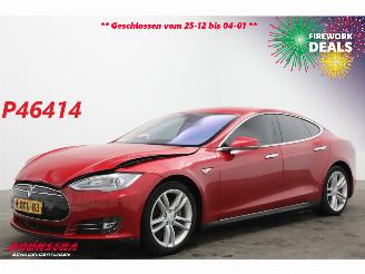 Coche accidentado Tesla Model S 85 Base Leder Cruise Camera SHZ 2014/9