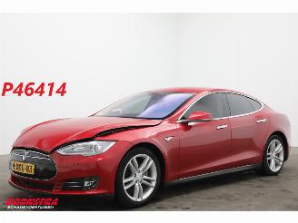 Coche accidentado Tesla Model S 85 Base Leder Cruise Camera SHZ 2014/9