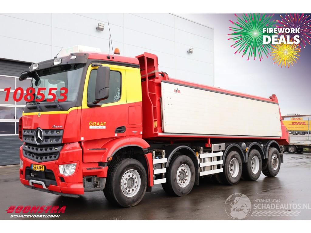 Mercedes Arocs 4744 10X4 Hyva BY 2017 390.026 km!