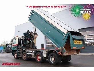 GINAF  4241 S 8X4 Kipper HMF 1643 Z2 Kran Euro 5 picture 4