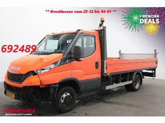 danneggiata veicoli commerciali Iveco Daily 35C14H Hi-Matic Pritsche Airco AHK 2022/10