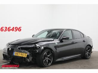 Unfallwagen Alfa Romeo Giulia 2.9 V6 510 PK Quadrifoglio Ceramic ACC Carbon Camera 58.784 km! 2020/10