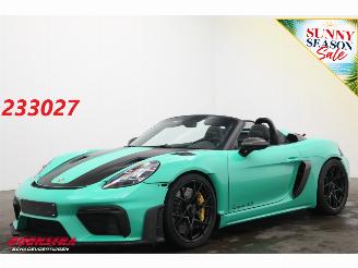 Coche accidentado Porsche 718 Spyder RS Weissach PCCB Chrono Lift PTS 227 Lightergreen 2024/3
