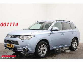 damaged passenger cars Mitsubishi Outlander 2.0 PHEV 4WD Instyle+ ACC Schuifdak Leder Camera SHZ AHK 2013/11