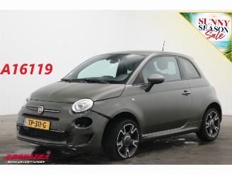 skadebil auto Fiat 500 0.9 TwinAir Turbo Sport 500S Aut. Leder Navi Clima Cruise PDC 2018/9