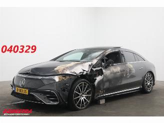Unfallwagen Mercedes EQS 450+ AMG Line 108 kWh Pano LED ACC Burmester Memory Camera AHK 2023/11