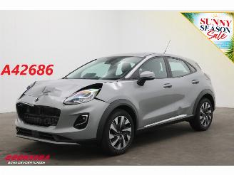 krockskadad bil auto Ford Puma 1.0 EcoBoost Hybrid Titanium Apple/Android Navi Cruise Camera LRHZ SHZ 2022/12