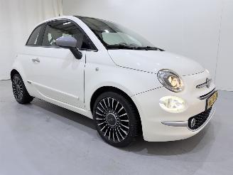 uszkodzony samochody osobowe Fiat 500 0.9 TwinAir Turbo Lounge Pano/Navi 2015/10
