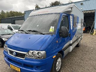 krockskadad bil camper Fiat Camper Dethleffs  Globebus 1 2005/5