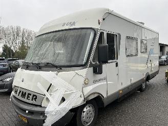 krockskadad bil camper Hymer  B 654 2005/1
