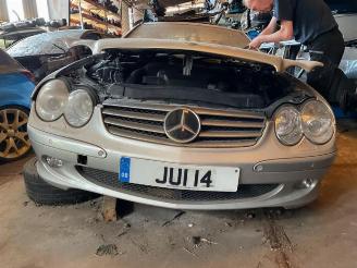 Vrakbiler auto Mercedes SL SL (R230), Cabrio, 2001 / 2012 5.0 SL-500 V8 24V 2002/9