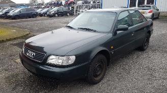 Salvage car Audi A6 C4 Groen LY6P Onderdelen Bumper Deur 1995/12