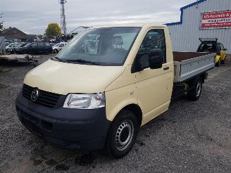 demontáž dodávky Volkswagen Transporter T5 Geel Onderdelen Deur Motorkap Bumper 2008/5