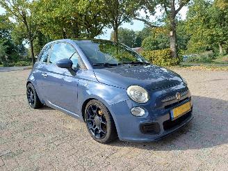 krockskadad bil auto Fiat 500 0.9 TwinAir Lounge 2011/12