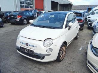 Vrakbiler auto Fiat 500 500 (312), Hatchback, 2007 1.2 69 2015/3