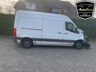 Salvage car Mercedes Sprinter Sprinter 3,5t (907.6/910.6), Van, 2018 314 CDI 2.1 D FWD 2019/2