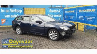 Coche siniestrado Mazda 3 6 SportBreak (GJ/GH/GL), Combi, 2012 2.2 SkyActiv-D 150 16V 2014/12