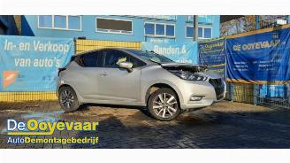 krockskadad bil auto Nissan Micra Micra (K14), Hatchback, 2016 / 2025 0.9 IG-T 12V 2018/3