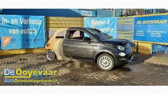 Vrakbiler auto Fiat 500 500 (312), Hatchback, 2007 0.9 TwinAir 80 2017/1