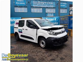 Uttjänta bilar auto Citroën Berlingo Berlingo, Van, 2018 1.5 BlueHDi 75 2020/12