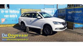 Salvage car Skoda Fabia Fabia III Combi (NJ5), Combi 5-drs, 2014 / 2022 1.0 TSI 12V 2019/9