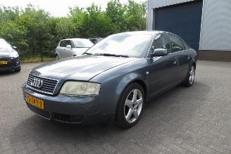 Schadeauto Audi A6 2.5 TDI 163pk sedan automaat, leer, clima enz 2003/2