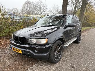 krockskadad bil auto BMW X5 4.4 I V8 VAN UITVOERING, GRIJS KENTEKEN, LKW CAR, PRIJS IS EXCL. BTW 2002/4