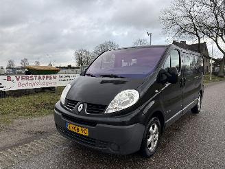skadebil bedrijf Renault Trafic 2.5 DCI L2/H1 DUBBELE CABINE, 107KW, AIRCO, NAVIGATIE ENZ 2010/1