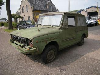 krockskadad bil auto DAF 66 YA 66 CABRIOLET EX LEGER MET DOCUMENT 51 OPKNAPPER 1974/1