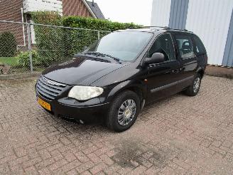krockskadad bil auto Chrysler Voyager 2.4i Navi Clima 7-Pers. Nw APK 2007/1