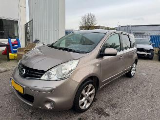 krockskadad bil auto Nissan Note 1.6 Acenta AUTOMAAT 2009/10