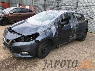 Auto da rottamare Nissan Micra Micra (K14), Hatchback, 2016 / 2024 0.9 IG-T 12V 2017/9