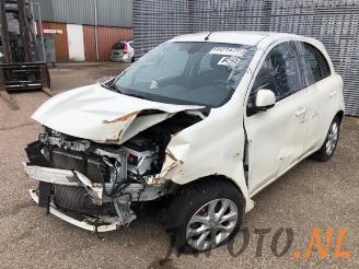 Auto da rottamare Nissan Micra Micra (K13), Hatchback, 2010 / 2016 1.2 12V 2015/3