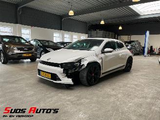 krockskadad bil auto Volkswagen Scirocco 1.4 TSI Highline 135.000 KM 2013/12