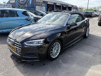 Coche accidentado Audi A5 2.0 TFSI 185KW Autom. Quattro S-Line Cabriolet Leer Led Xenon 2018/2