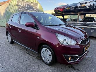 krockskadad bil auto Mitsubishi Space-star 1.0 52KW Cool+ Airco 5-Deurs NAP 2016/7