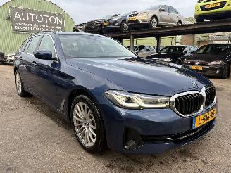 Voiture accidenté BMW 5-serie 530E 135KW Autom. Clima Navi Laser Business Edition Plus NAP 2021/7