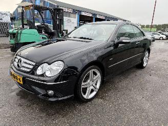 skadebil auto Mercedes CLK 200 K. 135KW Autom. Clima Navi Avantgarde NAP 2009/1