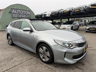 Auto incidentate Kia Optima 2.0 GDI PHEV 115KW Autom. Pano Clima Navi Led Leer Camera 2017/11