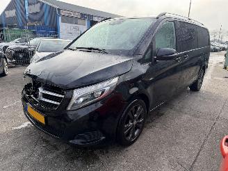 damaged passenger cars Mercedes V-klasse 250D 140KW Autom. 8-Pers Extra Lang Avantgarde 2x Schuifdeur Edition Clima Navi Led 2018/1