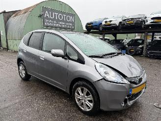 uszkodzony samochody osobowe Honda Jazz 1.4 Hybrid 65KW Autom. Clima Pano Elegance NAP 2012/2