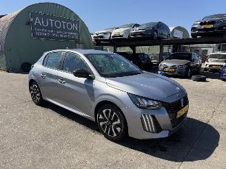 uszkodzony samochody osobowe Peugeot 208 1.2 55KW Active Navi Clima Led 5-Drs NAP 2024/8