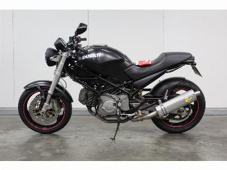 krockskadad bil motor Ducati  Monster 2005