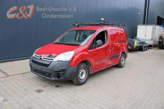 Vrakbiler auto Citroën Berlingo Berlingo, Van, 2008 / 2021 1.6 Hdi, BlueHDI 75 2017/6