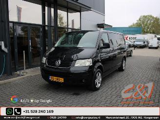skadebil bedrijf Volkswagen Transporter 2.5 TDI 340 Dubbele Cabine 60 jahre airco navi cruise lang 2008/3