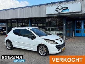 Vrakbiler auto Peugeot 207 1.6 16V T Le Mans 150PK Climate Cruise Schaalstoelen 2009/11