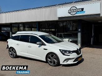 damaged commercial vehicles Renault Megane Estate 1.6 DCI GT-Line 163PK Automaat F1 Bose HUD 2017/12