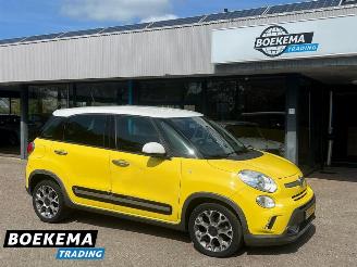 krockskadad bil auto Fiat 500L 0.9 TwinAir Navigatie Airco Cruise Control PDC 2014/7