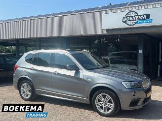 Damaged car BMW X3 35d XDrive 313PK M-Sport Automaat F1 Panorama Lane-Ass Trekhaak 2013/7