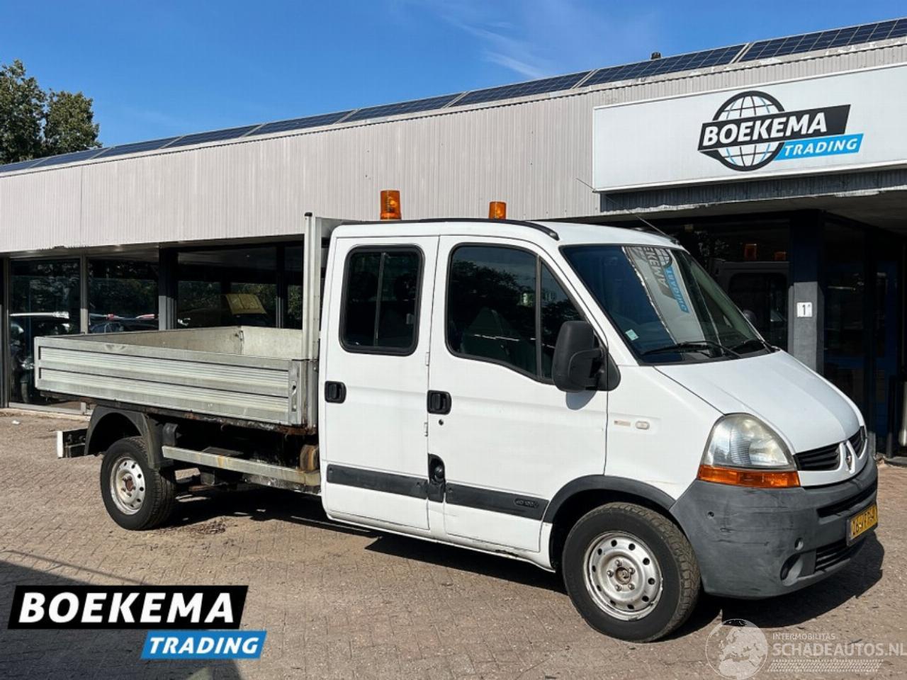 Renault Master T35 2.5 DCI DC 7-Persoons Open-Laadbak